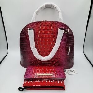 Brahmin Ruby Ombre Georgina & Ady Wallet NWT #2747